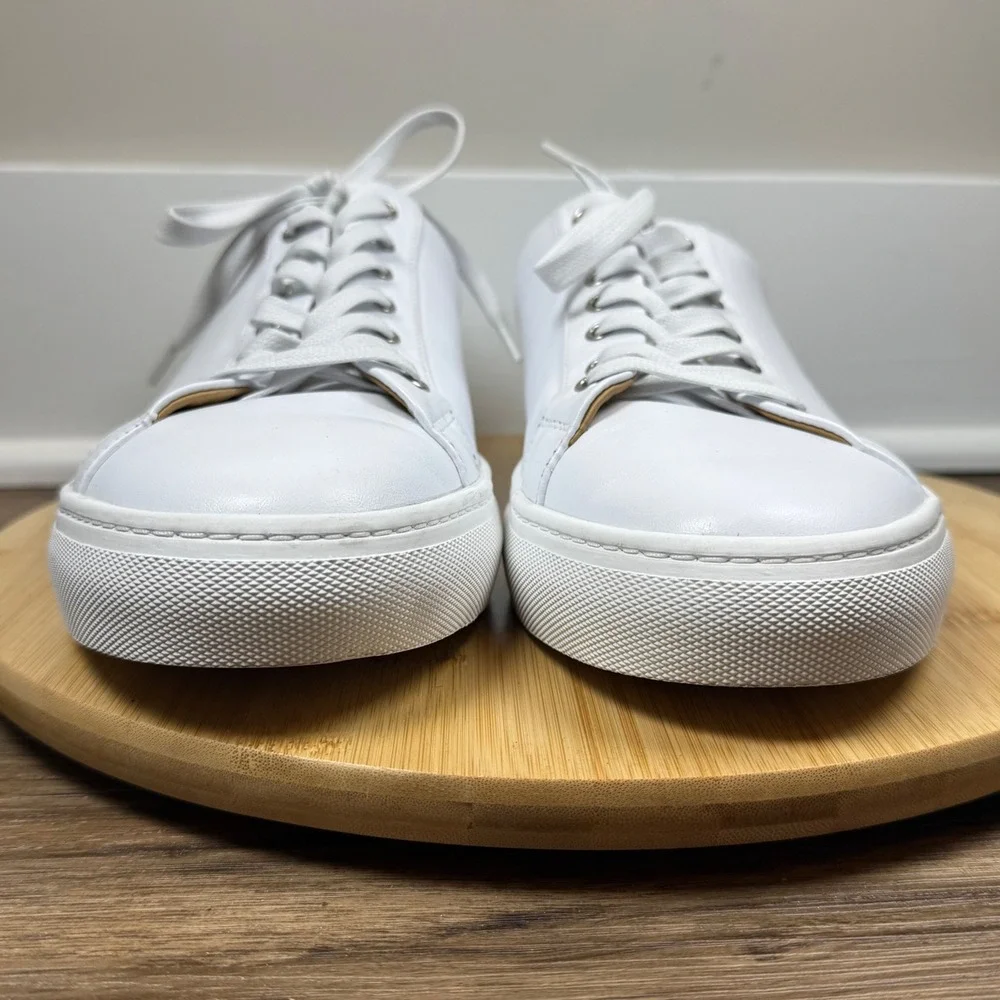 Thursday Boot Co Premier Low Top Sneakers Mens 14 White Leather Great Minimalist - Picture 2 of 9
